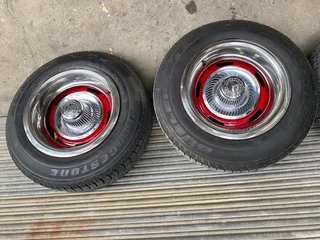 Wheels &amp; Tyres Corvette Rally Rims 15x8 PCD 5x120.