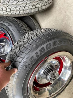 Wheels &amp; Tyres Corvette Rally Rims 15x8 PCD 5x120.