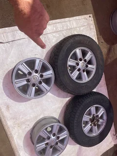 Mag Wheels Toyota Hilux Mags 15" Original OE Wheel Set of 4