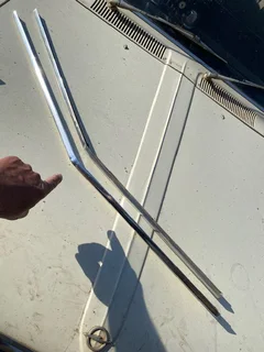 Mustang Hood Lip 1967- 68 Bonnet Chrome Trim.