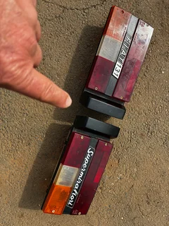 Fiat 131 SupermiaFiori TailLights