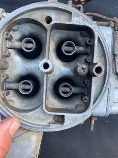 Holley 4 Barrel Carburetor.