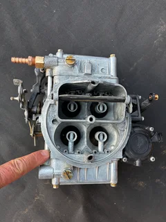 Holley 4 Barrel Carburetor.