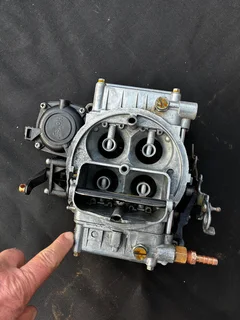 Holley 4 Barrel Carburetor.