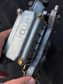 Holley 4 Barrel Carburetor.