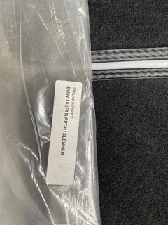 BMW F16 X6 Floor mat set &amp; Boot carpet mats.
