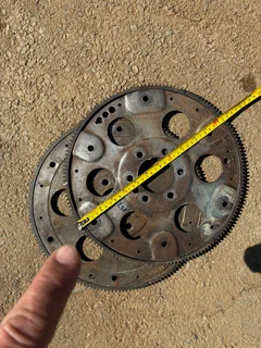 Chevy Flexplate 153 Teeth Flywheel with ring gear.