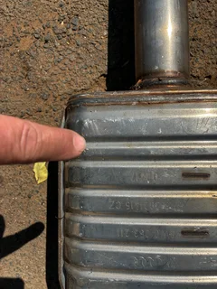 VW Audi exhaust silencer &amp; Flex.