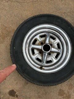 Ford Rostyle wheel Rim Chrome.