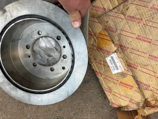 Brake disc rear brake.