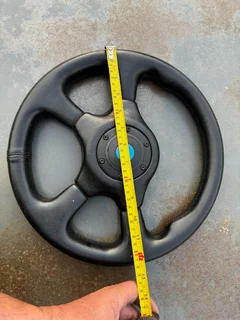 Steering wheel sport Black.