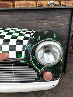 Mini Austin Wall Art display Leyland.