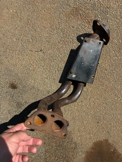 Mazda 323 P3 front exhaust.