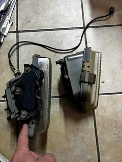 Mercedes W126 spot fog light lamp.