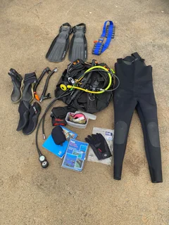 Dive Gear Mens Scuba kit.