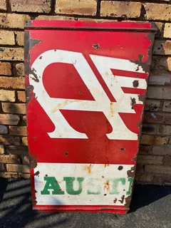 Austin Enamel Sign.