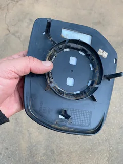 Mirror glass &amp; backing RH side.