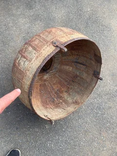 Lamp shade Industrial Antique from1800.