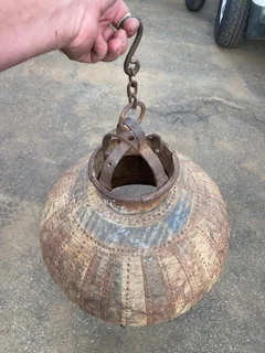 Lamp shade Industrial Antique from1800.