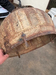 Lamp shade Industrial Antique from1800.