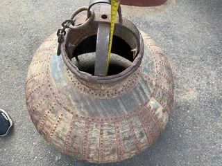 Lamp shade Industrial Antique from1800.