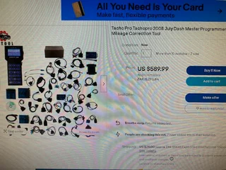 Tacho Pro 2008 Dash Programmer Tool Mileage Odometer.