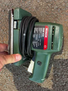 Sander Bosch PSS230 orbital power tool.