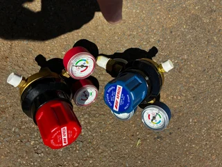 Afrox oxy acetylene bottle.