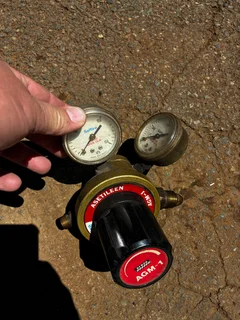 Afrox regulator Acetylene Asetileen for gas.