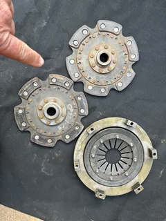 Clutch plates 200mm.