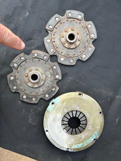 Clutch plates 200mm.