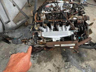 Jaguar Daimler V12 Engine &amp; gearbox.