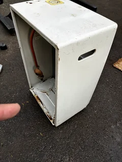 Gas Heater Boardmans 3 panel with regulator.