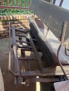 Donkey Cart Antique Vintage with Beautiful Mongery.