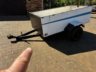 Trailer Luggage Refuse Box Cart.