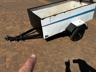 Trailer Luggage Refuse Box Cart.
