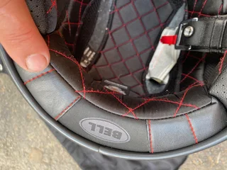 Helmet Harley Davidson #1 with tinted visor.