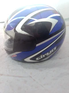 Helmet Cirus V2 Motorcycle Blue &amp; Black Size L