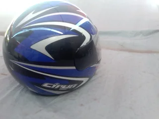 Helmet Cirus V2 Motorcycle Blue &amp; Black Size L