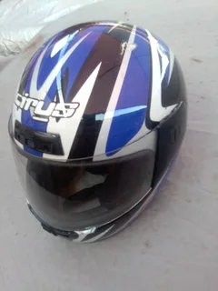 Helmet Cirus V2 Motorcycle Blue & Black Size L