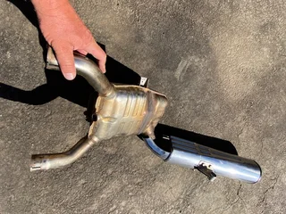 BMW Exhaust R1150 GS Rear Muffler &amp; Rear Silencer.