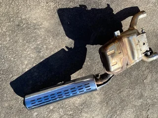 BMW Exhaust R1150 GS Rear Muffler &amp; Rear Silencer.