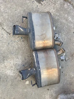 Jaguar Sport Rear Exhaust box Silencer.