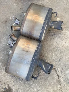 Jaguar Sport Rear Exhaust box Silencer.