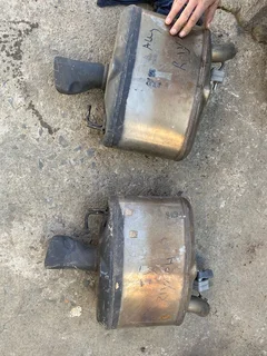 Jaguar Sport Rear Exhaust box Silencer.