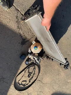 Alfa Giulietta 1750 TBI Radiator.