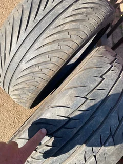 Tyre 245 x 35 x 20 only 2 available.