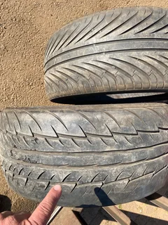 Tyre 245 x 35 x 20 only 2 available.