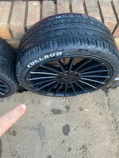 Mags &amp; tyres 19&#34; 5x120 PCD 5 Hole 20.
