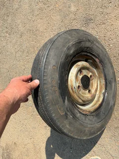 Trailer 10 inch Rim & Tyre 10".